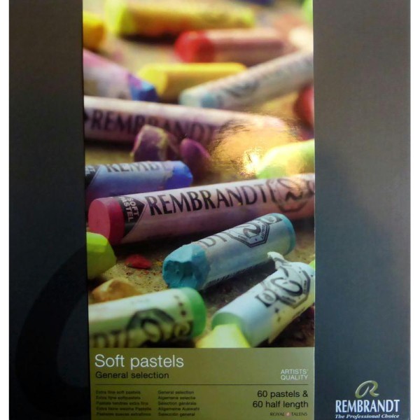 Boîte 60 1/2 + 60 Pastels secs Rembrandt - Photo n°3