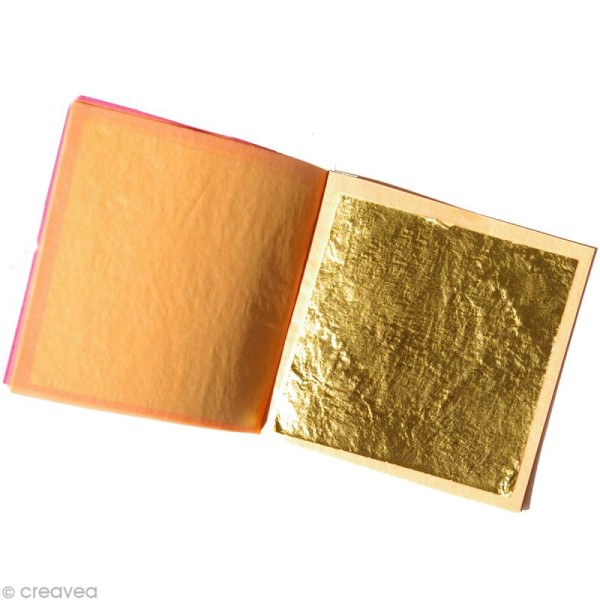 Feuilles d'or alimentaire, 23 carats
