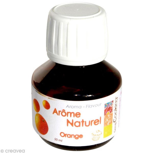 Arôme alimentaire naturel Orange 50 ml - Photo n°1