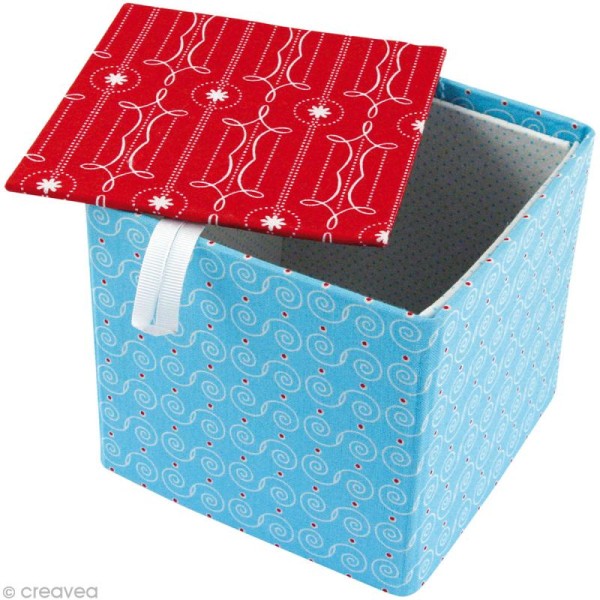 Boîte à mouchoirs carrée en papier mâché - Boite à mouchoir - Creavea