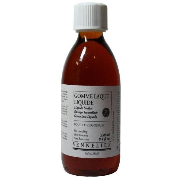 Gomme  laque liquide Sennelier, 250 ml - Photo n°1