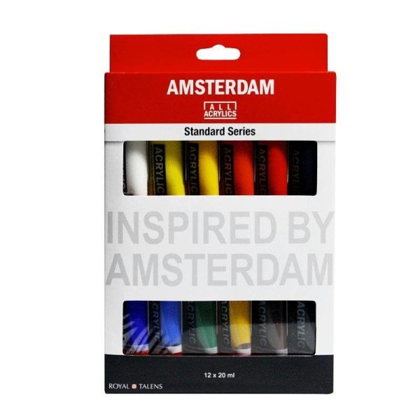 Amsterdam standard series set 12x20ml - Photo n°1