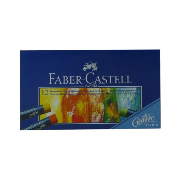 Boîte 12 pastels tendres Faber-Castell - Photo n°1
