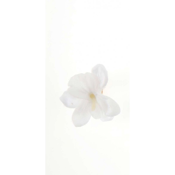Orchidées sur pince (x6) blanches - Photo n°1