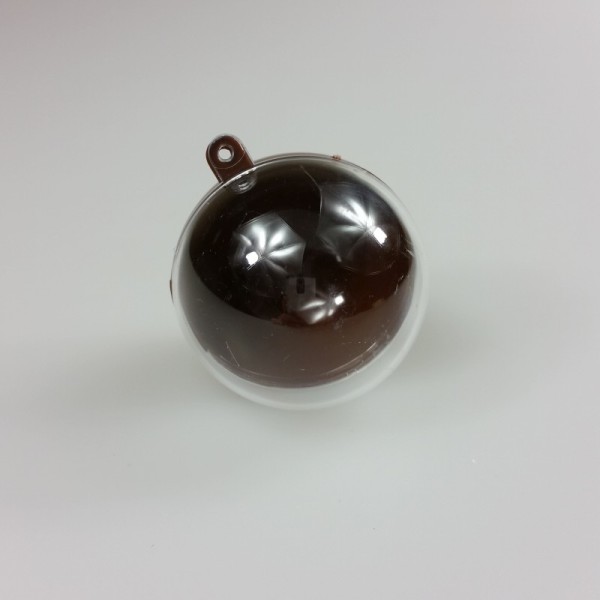 Boule transparente de couleur chocolat - Photo n°2