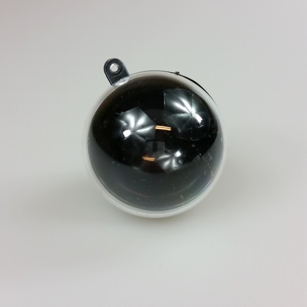 Boule transparente de couleur noir - Photo n°2