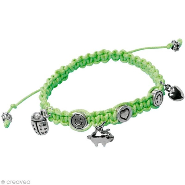 Kit bracelet d'amitié Rockstars - vert - Photo n°2