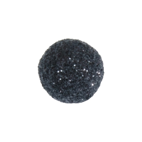 Mini boules festives (x50) noir - Photo n°1