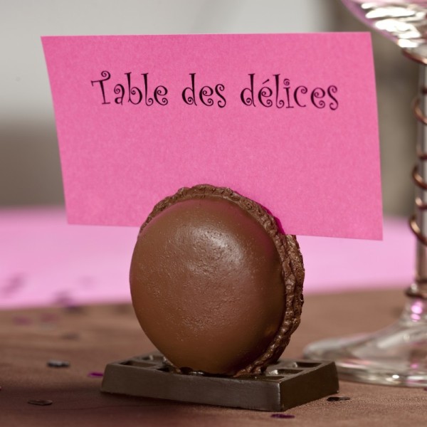 Macaron marque place chocolat - Photo n°2