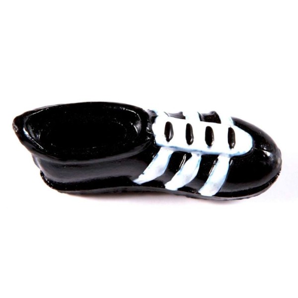 Chaussures de foot sur stickers x8 noir / blanc - Photo n°1