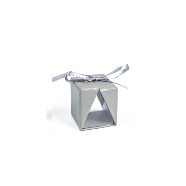 Boîtes cadeau (x4) gris - Photo n°1