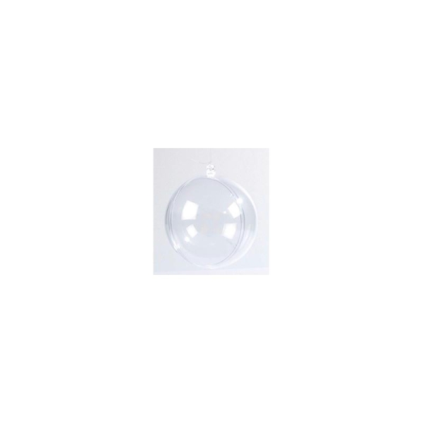 Boules de Noël transparentes à décorer 7 cm - Rico Design - Photo n°1