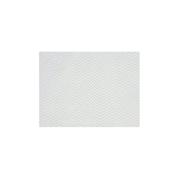 Coupon de tissus 50 x 160 cm chevrons gris - Photo n°1