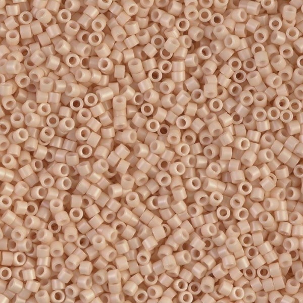 Perle rocailles japonaises itoshii tube rose opaque - Rico Design - Photo n°1