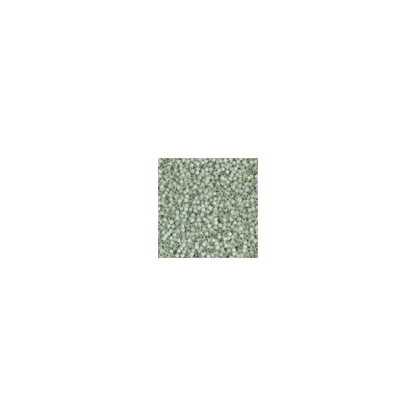 Perle rocailles japonaises itoshii tube  menthe transparente  - Rico Design - Photo n°1