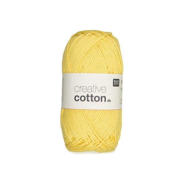 Coton DK jaune clair 