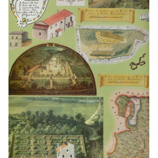 Papier de découpage Agriculture Médiévale DFG177 50x70 cm - Photo n°2