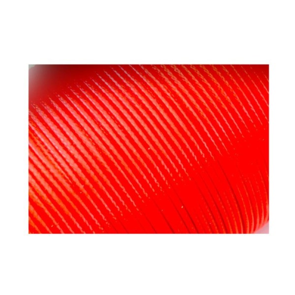 Cordons,fils polyester, 5 mètres couleur orange fluo - Photo n°1