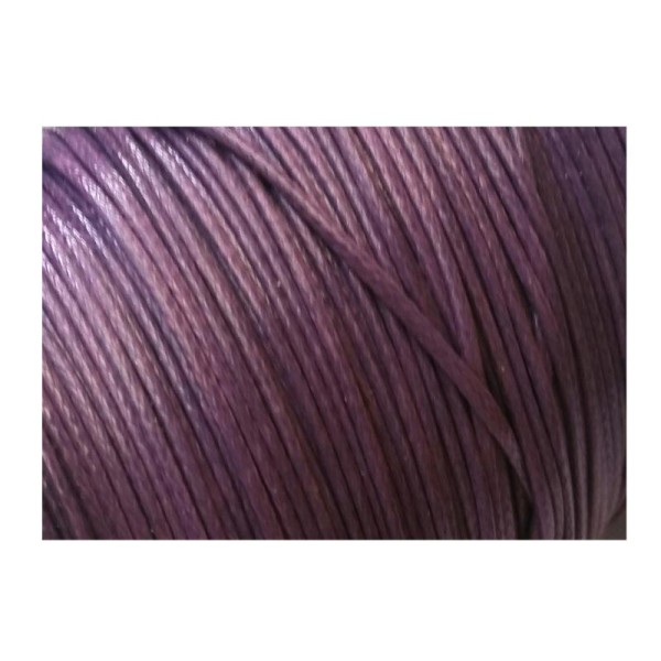 Cordons,fils polyester, 5 mètres couleur violet - Photo n°1