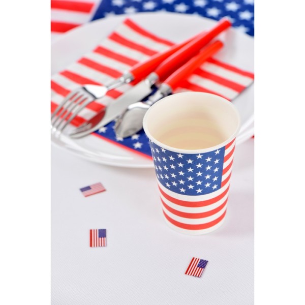 Gobelets drapeau USA (x10) - Photo n°2