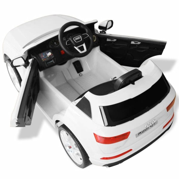 Vidaxl Voiture Électrique Pour Enfants Audi Q7 Blanc 6 V - Photo n°5