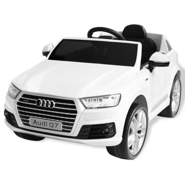 Vidaxl Voiture Électrique Pour Enfants Audi Q7 Blanc 6 V - Photo n°1