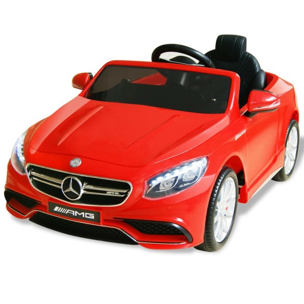 Vidaxl Voiture Électrique Pour Enfants Mercedes Benz Amg S63 Rouge 6 V - Photo n°1