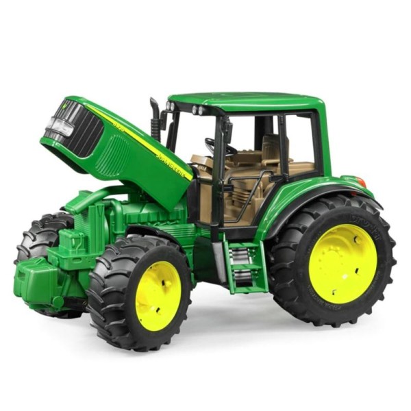 Gros Tracteur John Deere avec Chargeur Frontal - Vert et Jaune