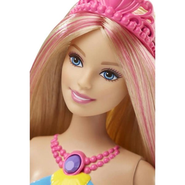Barbie Poupée Sirène Avec Lumières Arc-en-ciel Dhc40 - Photo n°4