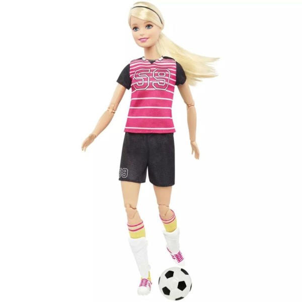 Barbie Poupée Joueuse De Soccer Dvf69 - Photo n°1