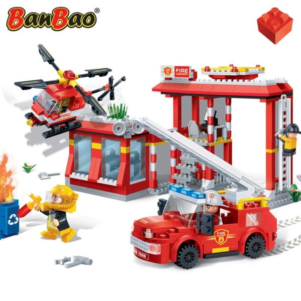 Garage De Pompiers Banbao 7102 - Photo n°1