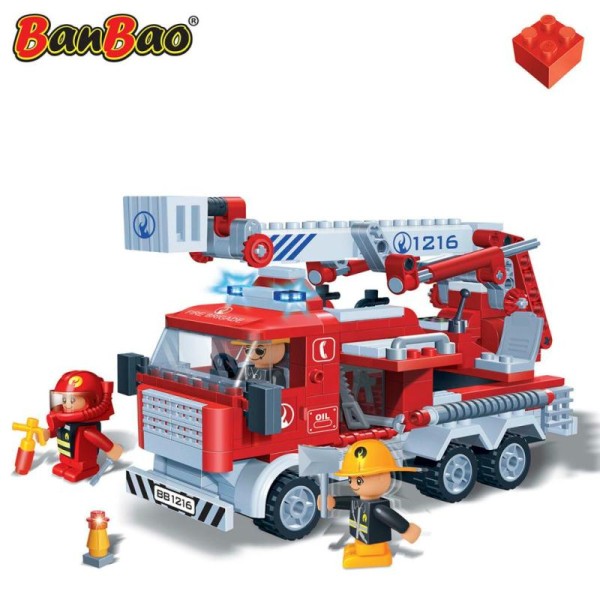 Camion De Pompier Banbao 8313 - Photo n°1