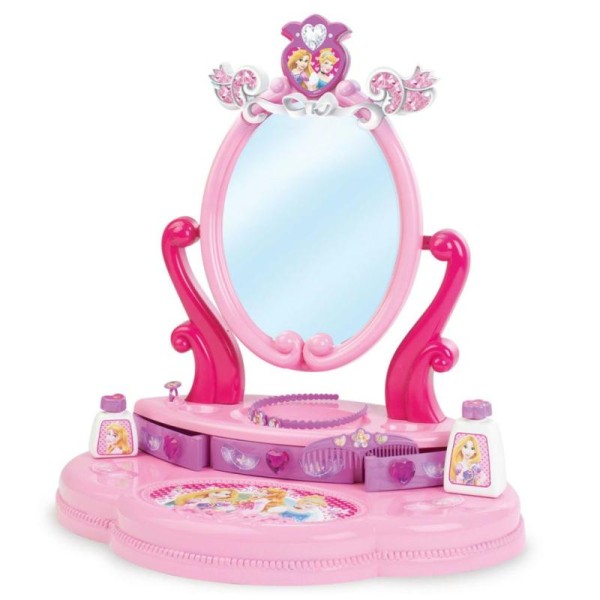 Smoby Coiffeuse Avec Miroir De Courtoisie Princesses Disney 024236 - Photo n°1
