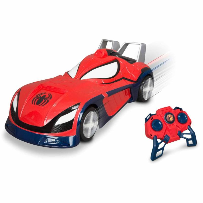 Marvel Voiture De Course Télécommandée Spider-man Rouge 77011 - Jeux et  jouets plein air - Creavea