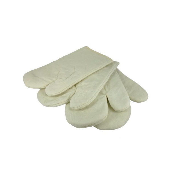 Lot de 4 gants de cuisine - 100% Coton à customiser - Photo n°1