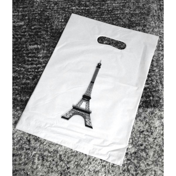 Maxi Lot 10 Sac Plastique Pour Vendeur Tour Eiffel Paris - Photo n°1
