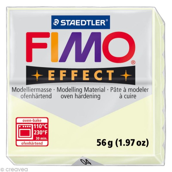 Pâte Fimo Effect Phosphorescent 04 - 56 gr - Photo n°1
