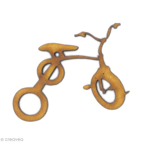 Forme en bois Enfance - Tricycle - Photo n°1
