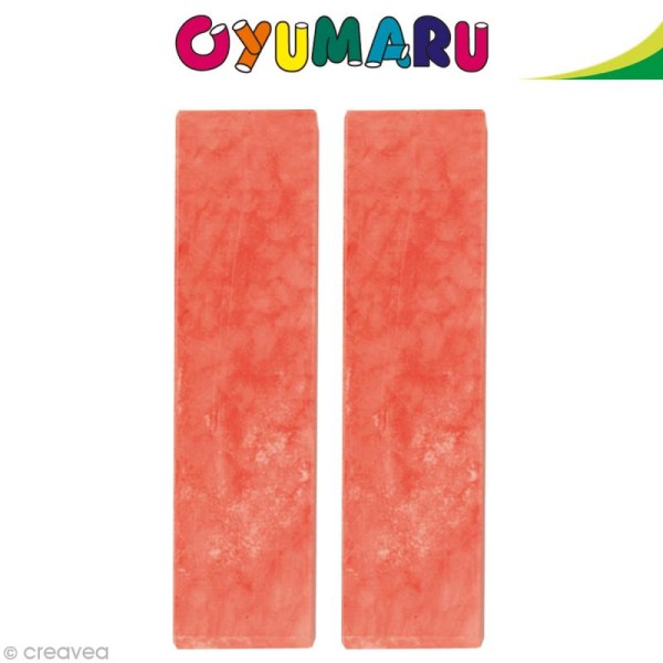 Pâte Oyumaru Rouge x 2 bâtonnets - Photo n°1