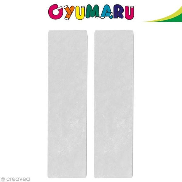 Pâte Oyumaru Blanc x 2 bâtonnets - Photo n°1