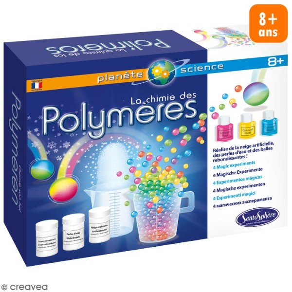 Kit la chimie des polymères - Photo n°1