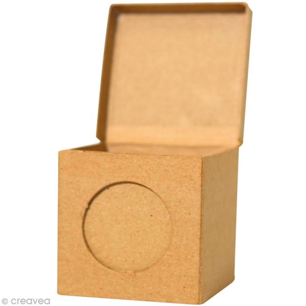 Boîte cube avec porte photo 7 cm - Photo n°3