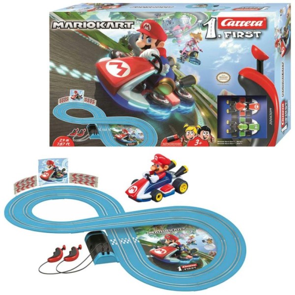 Carrera First Voiture Miniature Et Piste Mario Kart 1:43 20063010 - Photo n°1