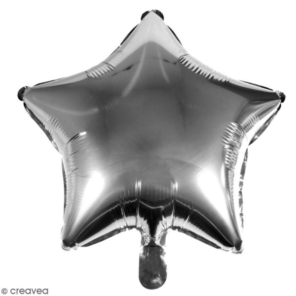 Ballon Aluminium - Etoile - Argenté - 1 pce - Photo n°1