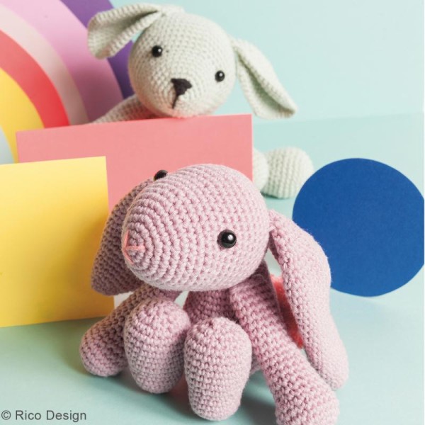 Fil à crocheter coton Rico Design - Ricorumi - 25 g - Plusieurs coloris - Photo n°4