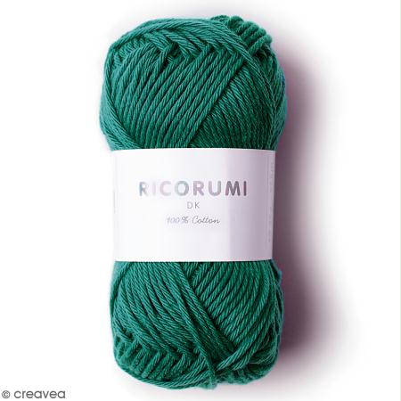 Fil à crocheter en coton Rico Design - Ricorumi - Lierre - 25 g