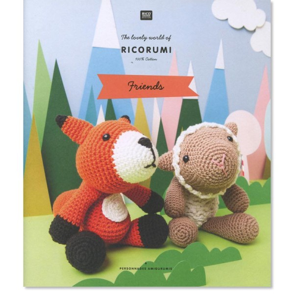 Livre crochet Ricorumi - Amigurumi Friends - 6 modèles - Photo n°1