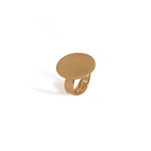 Support bague plateau 24 mm rose gold - Photo n°1