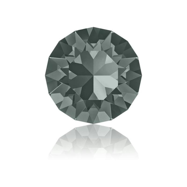 Perle strass ronde Swarovski SS39 1088 black diamond - Photo n°1