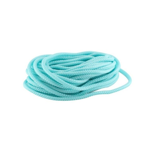 Corde Escalade 5 mm turquoise x1 m - Photo n°1